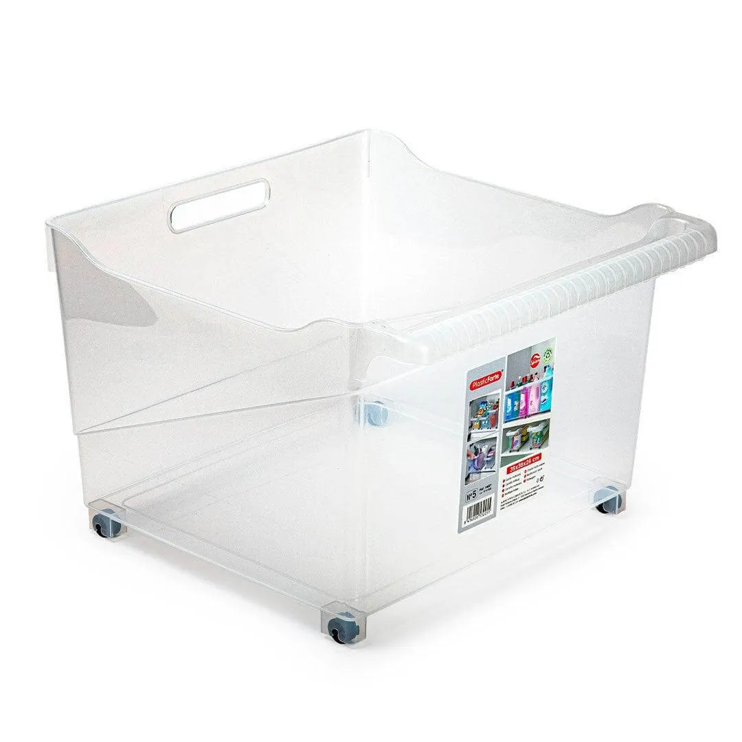 39cm Multi Function Storage Trolley - Assorted Colours