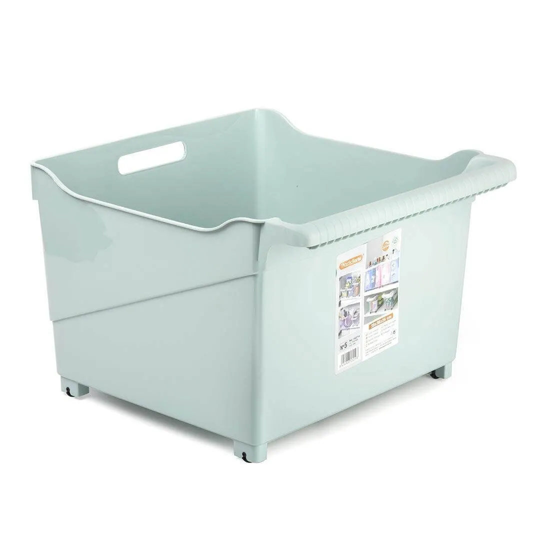 39cm Multi Function Storage Trolley - Assorted Colours