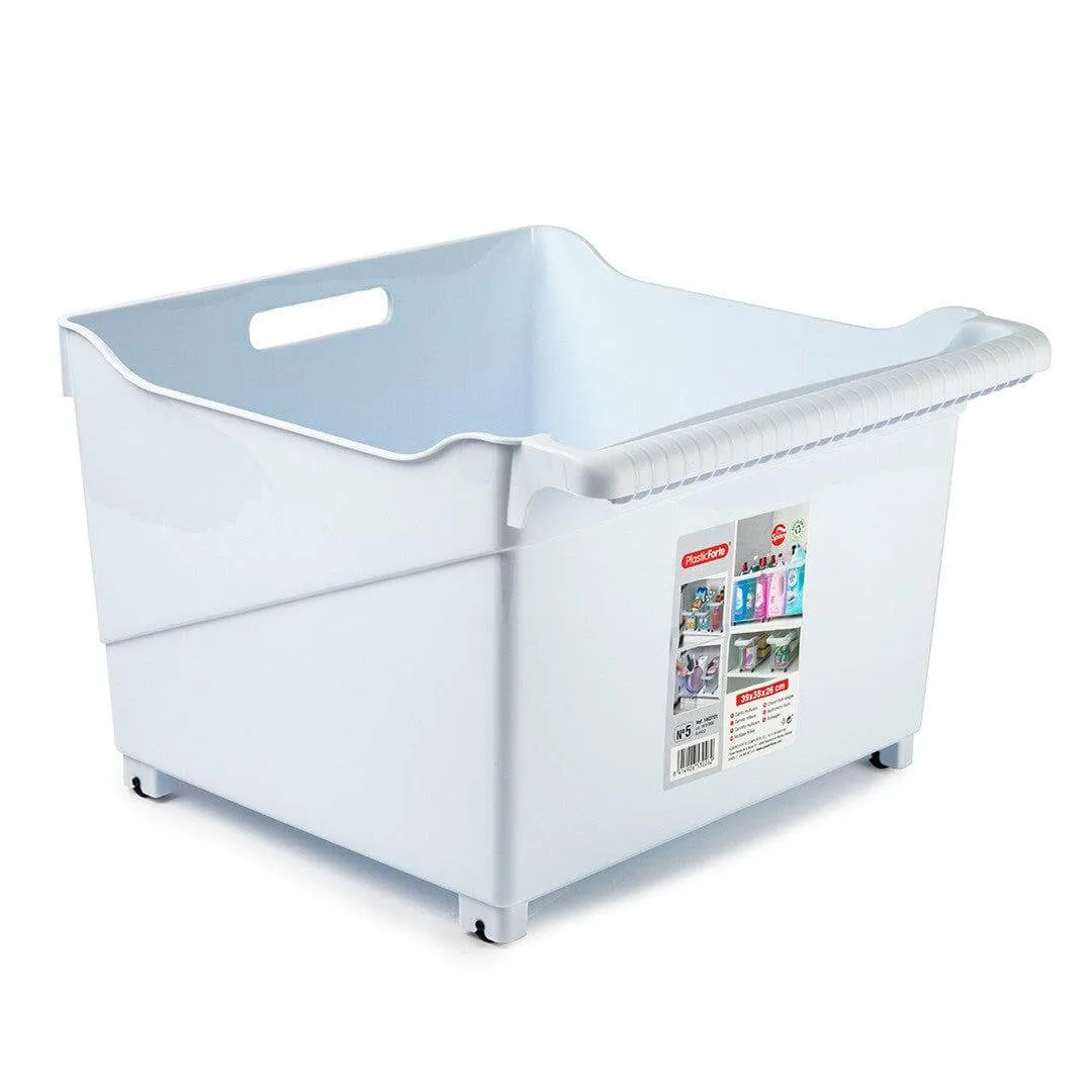 39cm Multi Function Storage Trolley - Assorted Colours