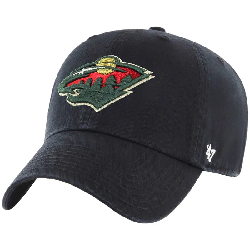 47 Brand Minnesota Wild Clean Up Adjustable Hat