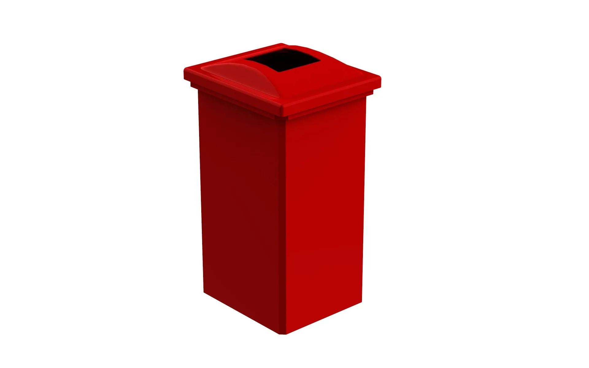 90L Rectangular Litter Bin