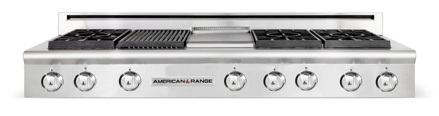 American Range ARSCT6062GR Legend 60" Cuisine Rangetop