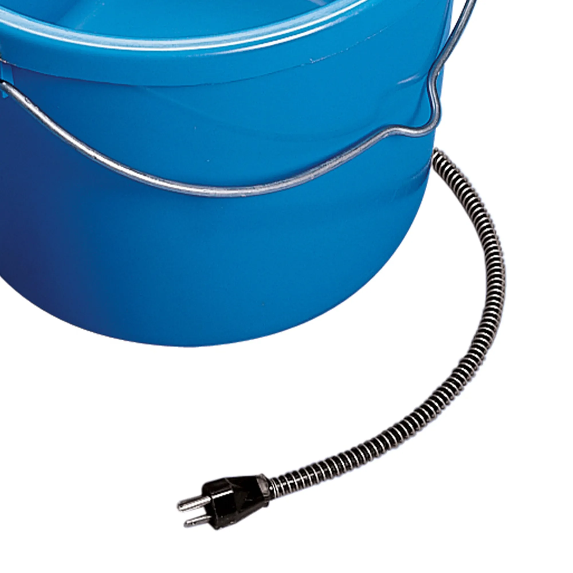 API 20 Quart Plastic Thermostatically Controlled Round Flat Back Heated Bucket