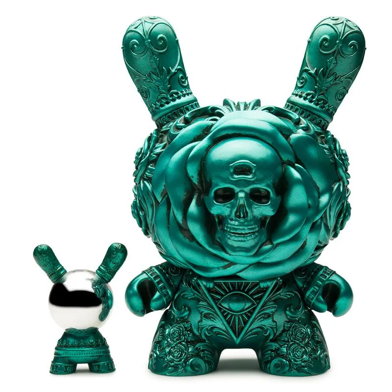 Arcane Divination The Clairvoyant 8" Dunny by J*RYU - Teal