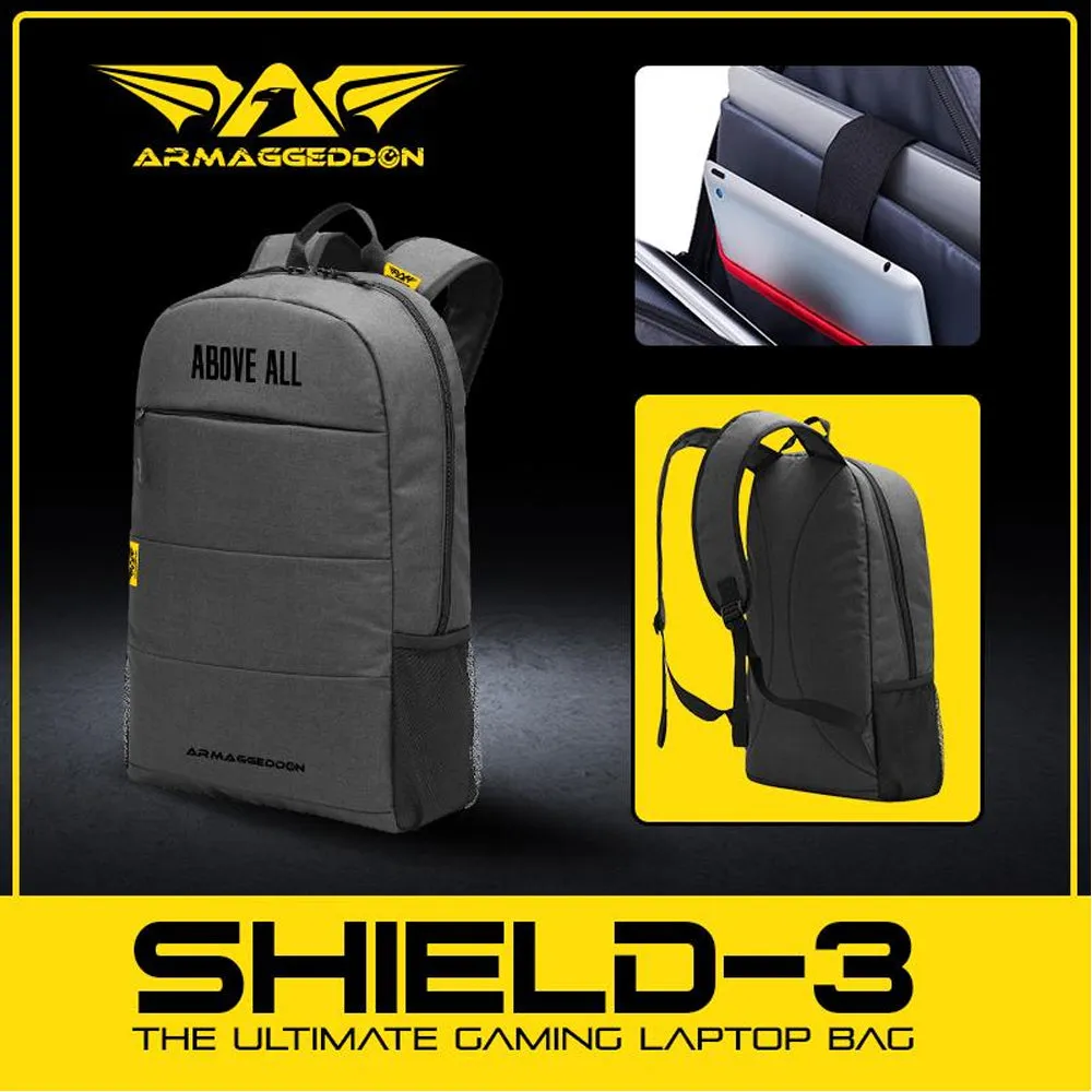 Armaggeddon Backpack Shield 3 Anti-Theft Gaming 15.6"