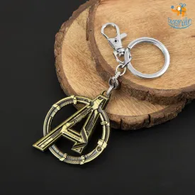 Avengers Sign Metallic Keychain