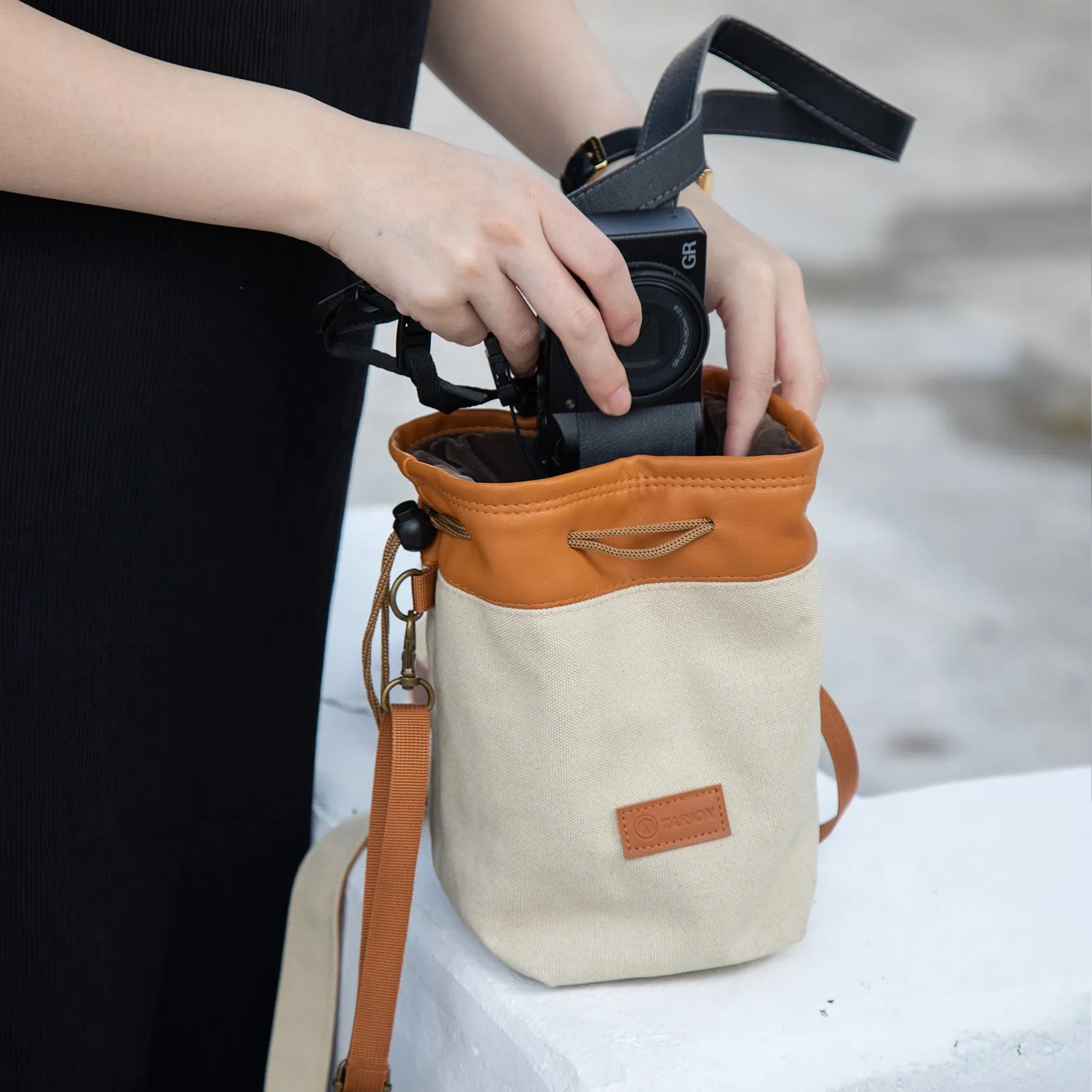 B3-M Canvas Camera Lens Bag