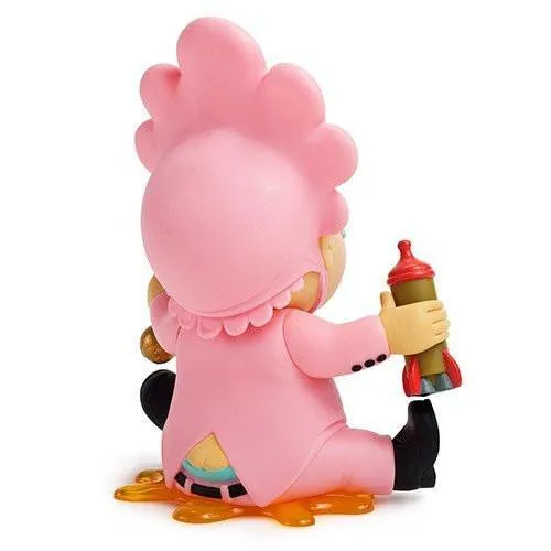 Baby Huey Art Figure by Frank Kozik - Pink Edition