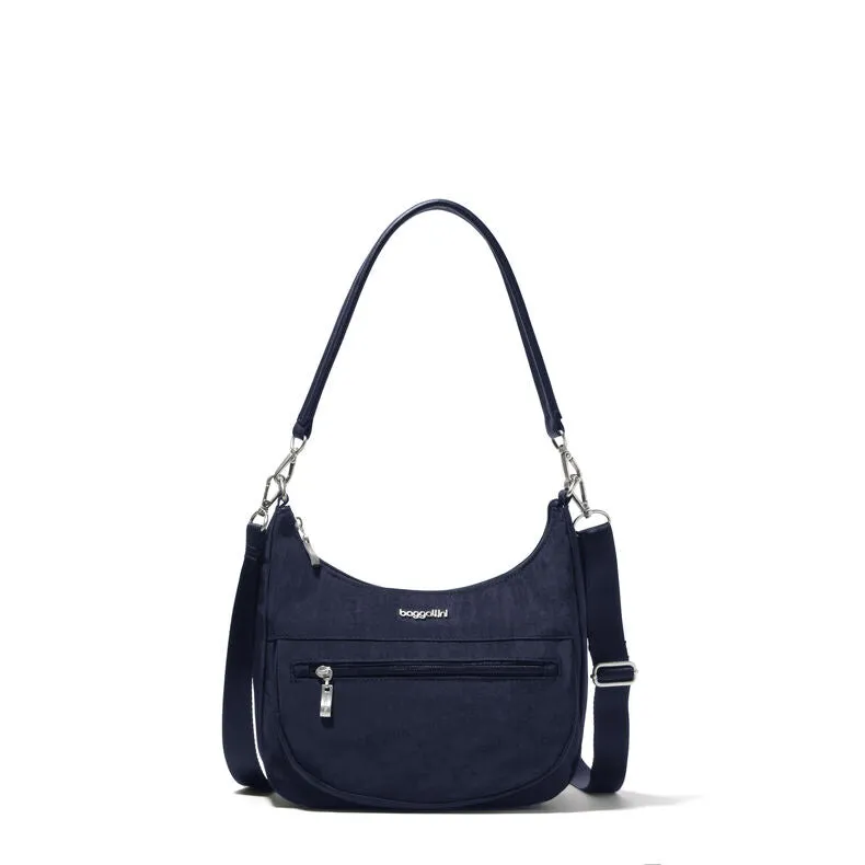 Baggallini Modern Pocket Half Moon Bag