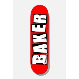 Baker Skateboards Brand Logo White Deck 8.125"