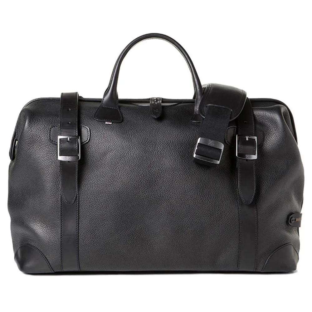 Barber Shop "Quiff" Doctor Traveler Camera Bag (Smooth Leather, Black)