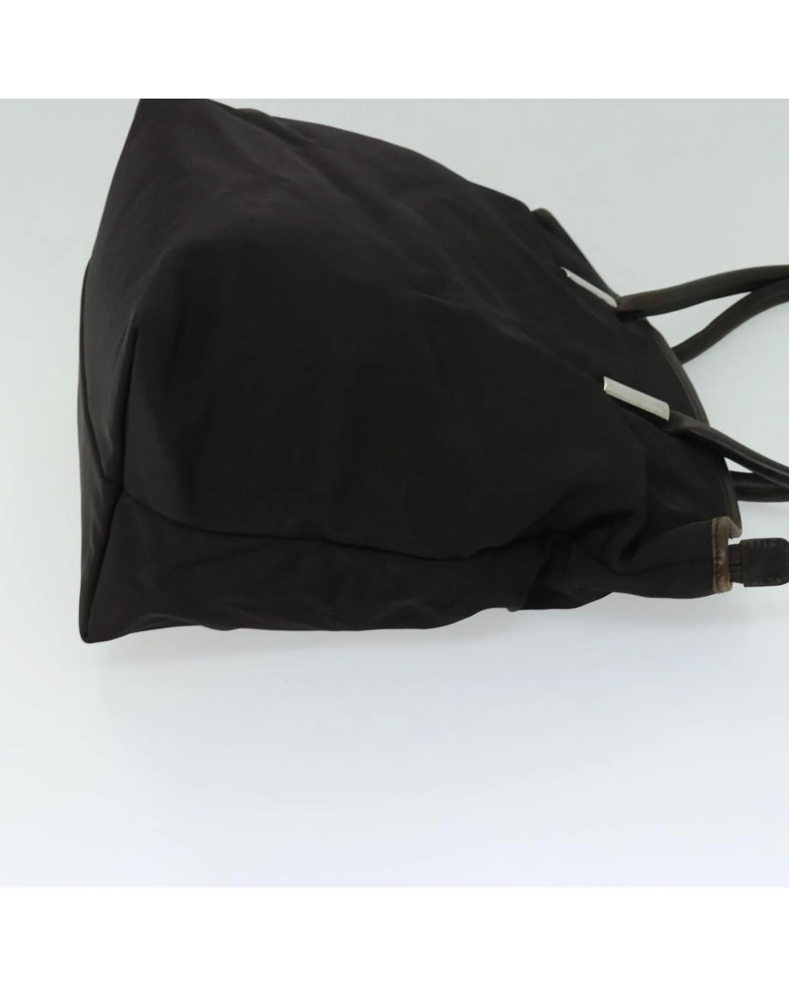 Black Nylon Tote Bag with Authenticity Certificate