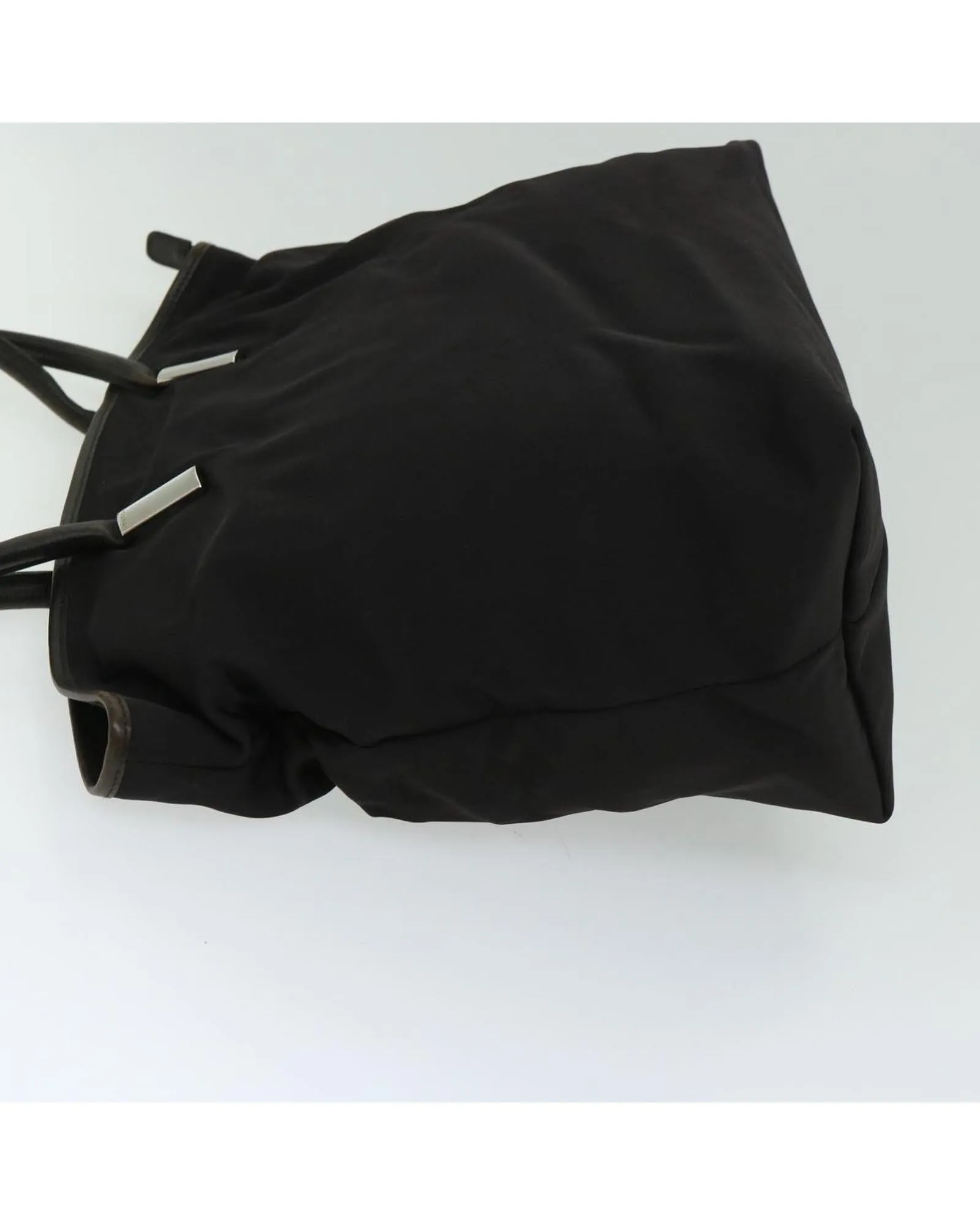 Black Nylon Tote Bag with Authenticity Certificate