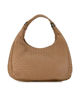 Bottega Veneta Intrecciato Leather Hobo Bag