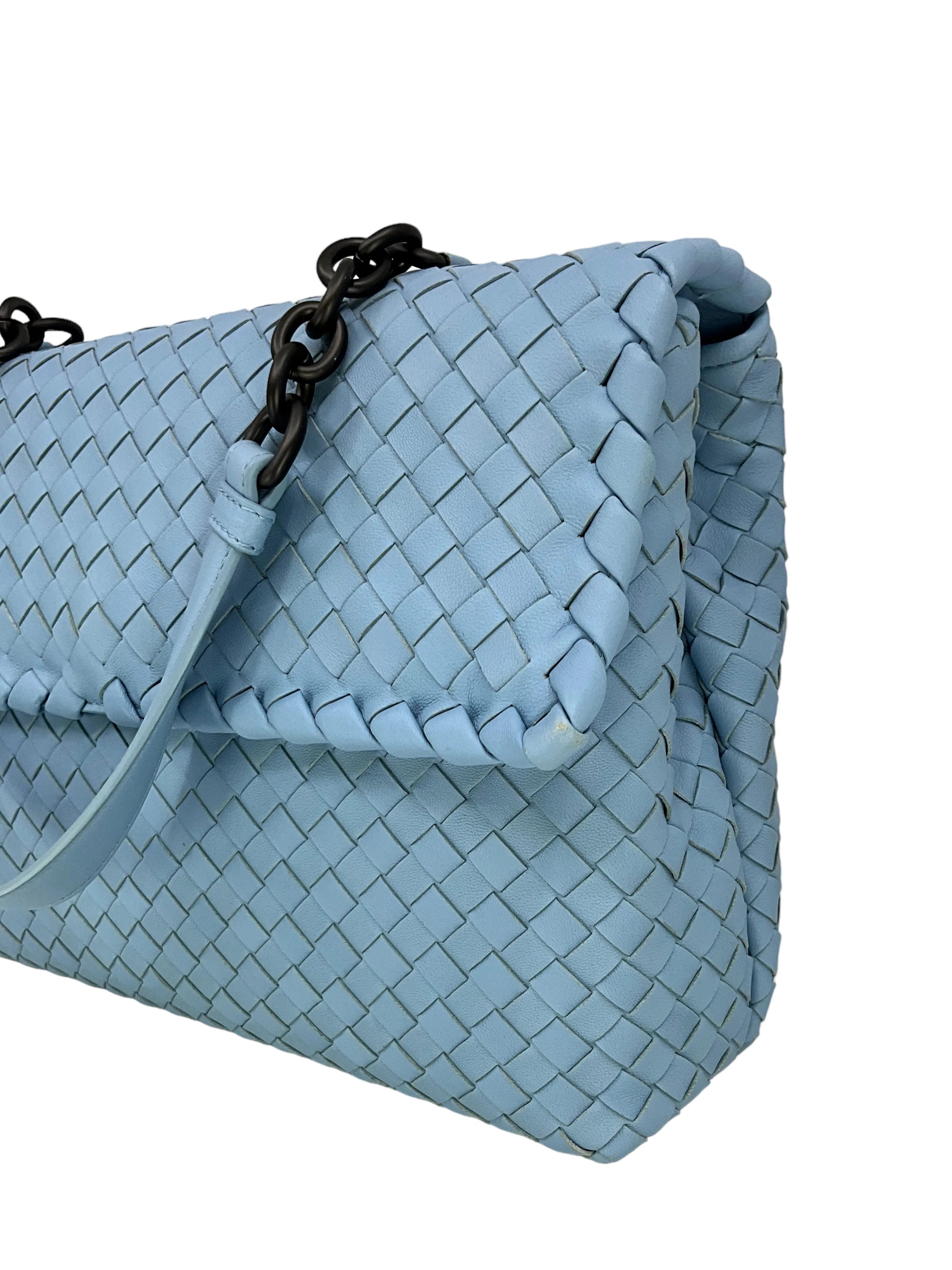 Bottega Veneta Olimpia Medium Intrecciato Nappa Shoulder Bag