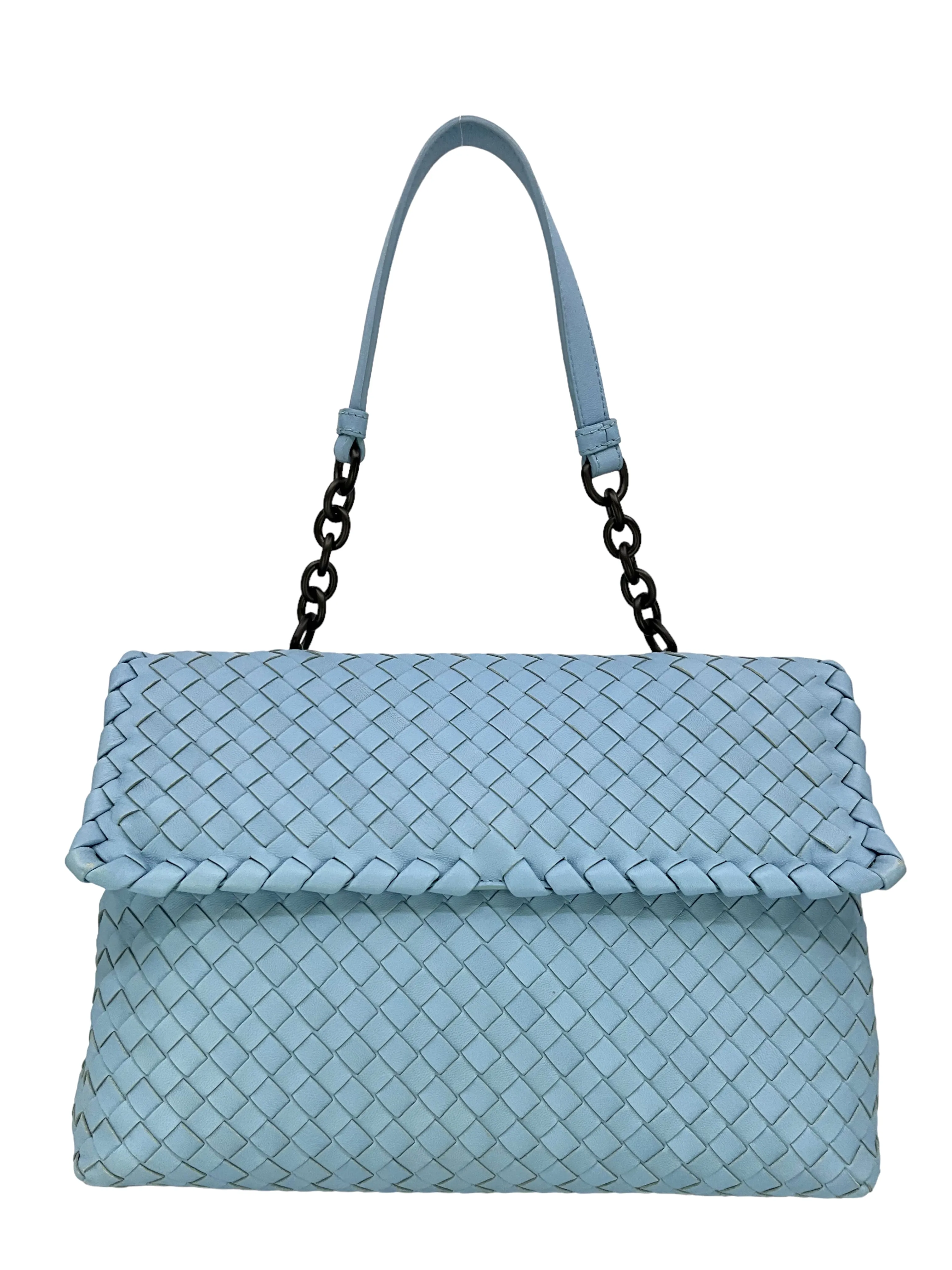 Bottega Veneta Olimpia Medium Intrecciato Nappa Shoulder Bag