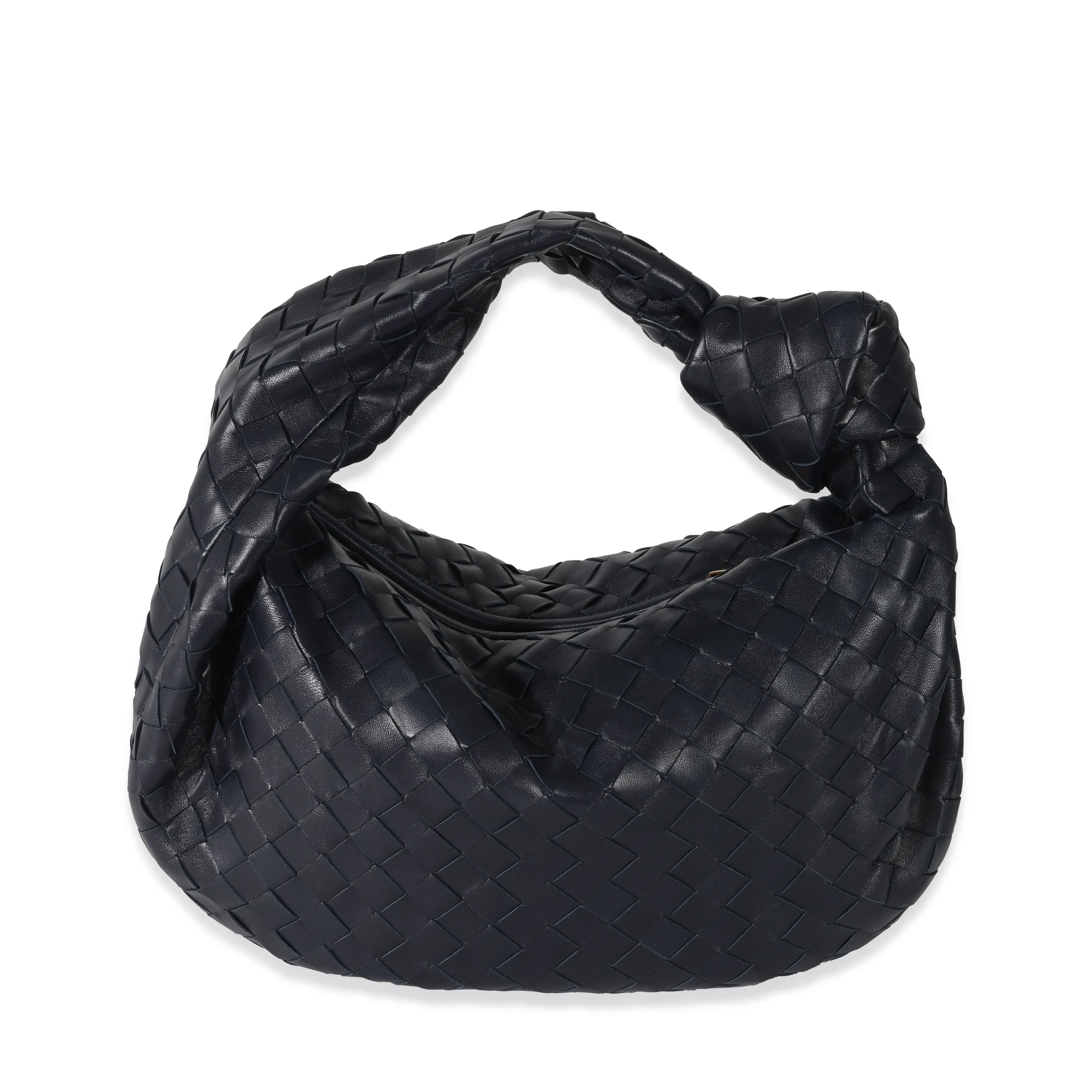 Bottega Veneta Space Intrecciato Lambskin Teen Jodie