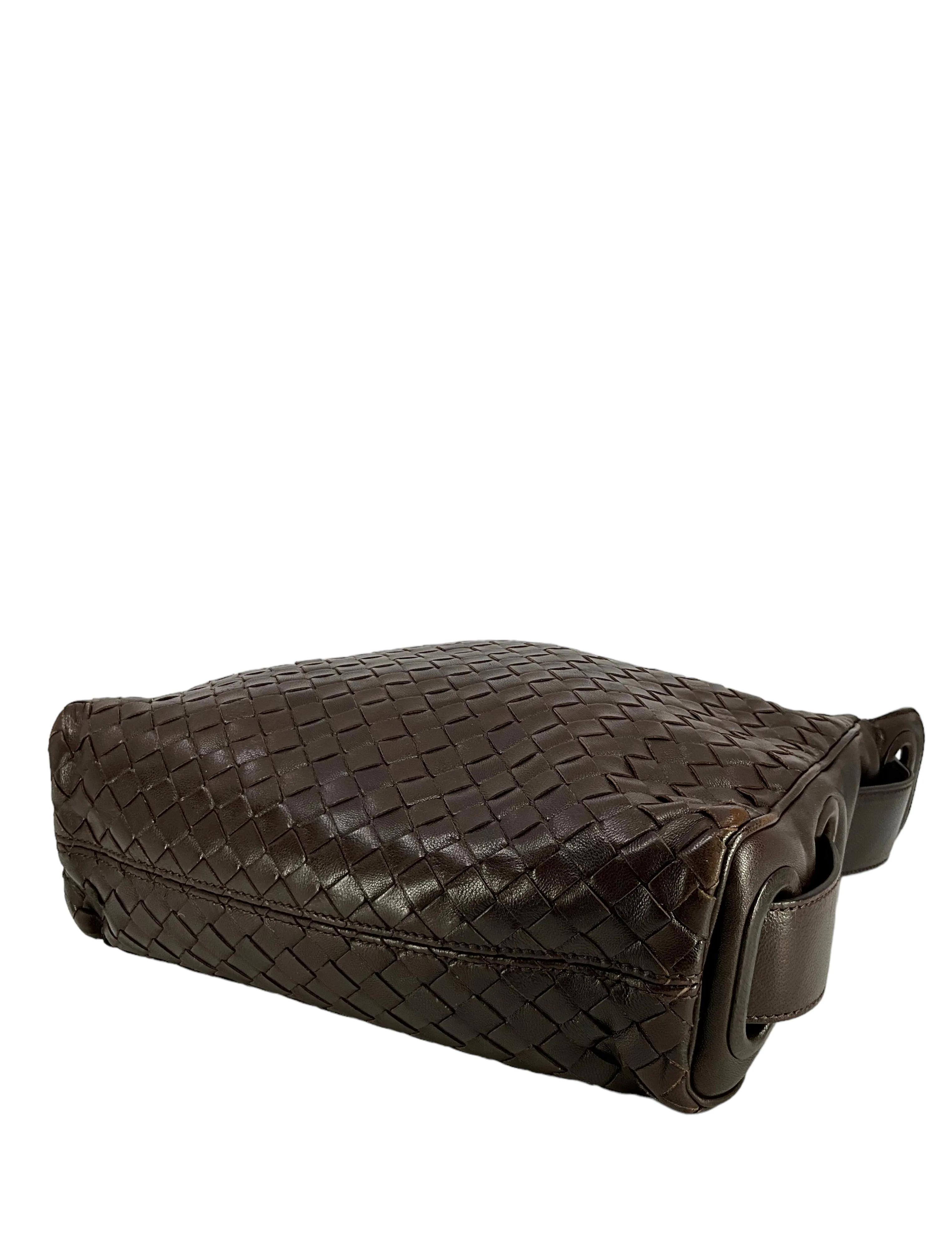 Bottega Veneta Vintage Intrecciato Woven Nappa Leather Bag