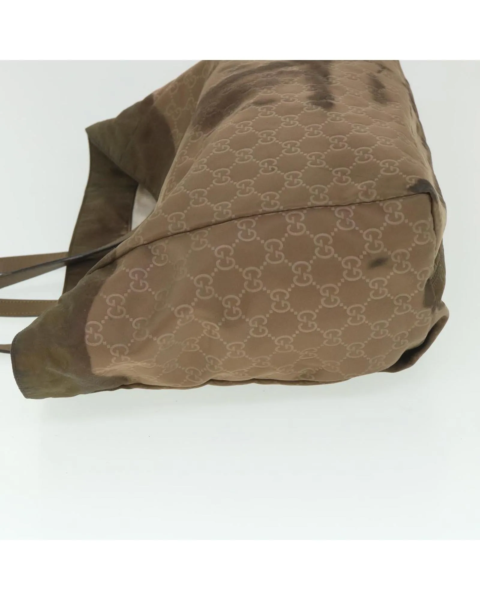 Brown GG Canvas Tote Bag - CD Rank