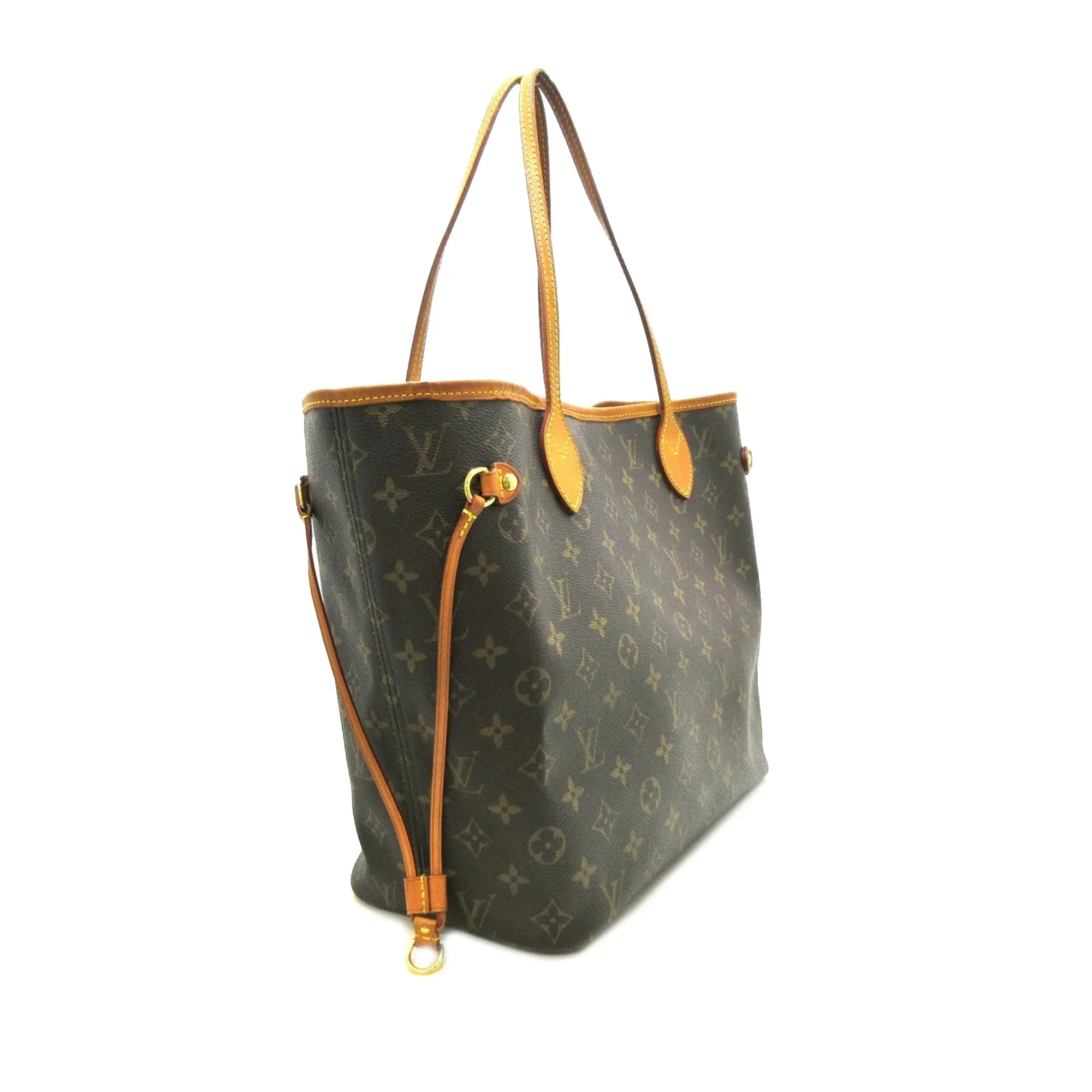 Brown Louis Vuitton Monogram Neverfull MM Tote Bag