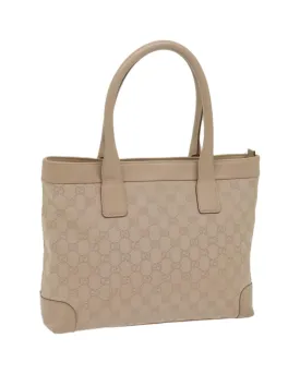 Canvas Tote Bag with GG Print Design - Authentic Luxury Handbag