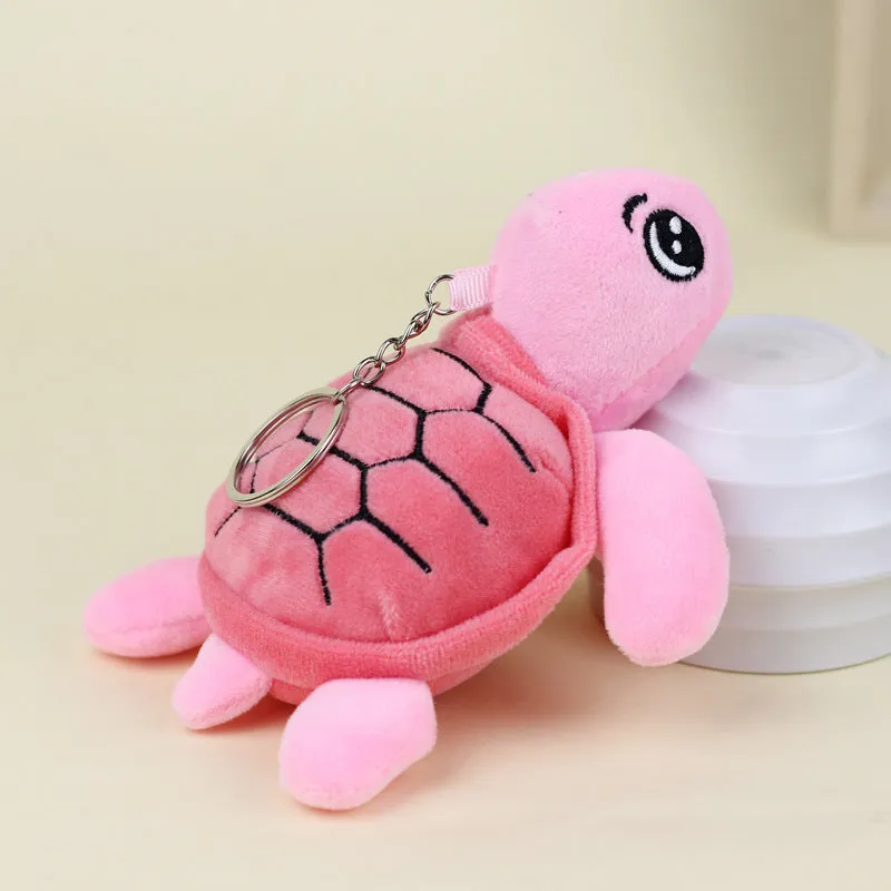 Cartoon  keychains  Marine Animal Large Turtle Plush Toy