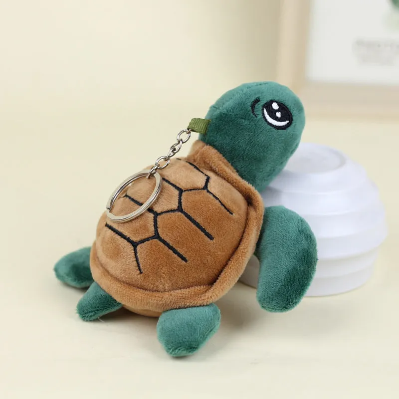 Cartoon  keychains  Marine Animal Large Turtle Plush Toy