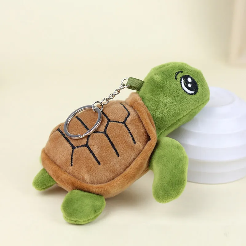 Cartoon  keychains  Marine Animal Large Turtle Plush Toy