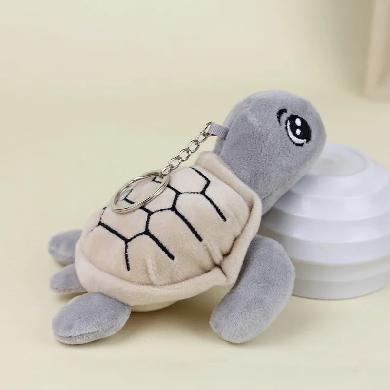 Cartoon  keychains  Marine Animal Large Turtle Plush Toy