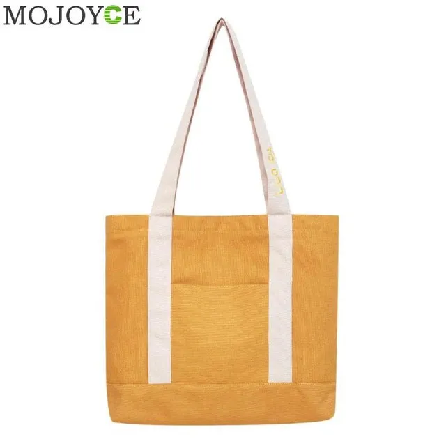 Casual Tote Ecofriendly Shoulder Versatile Sack Summer Holiday Beach DIY Painting Handbag