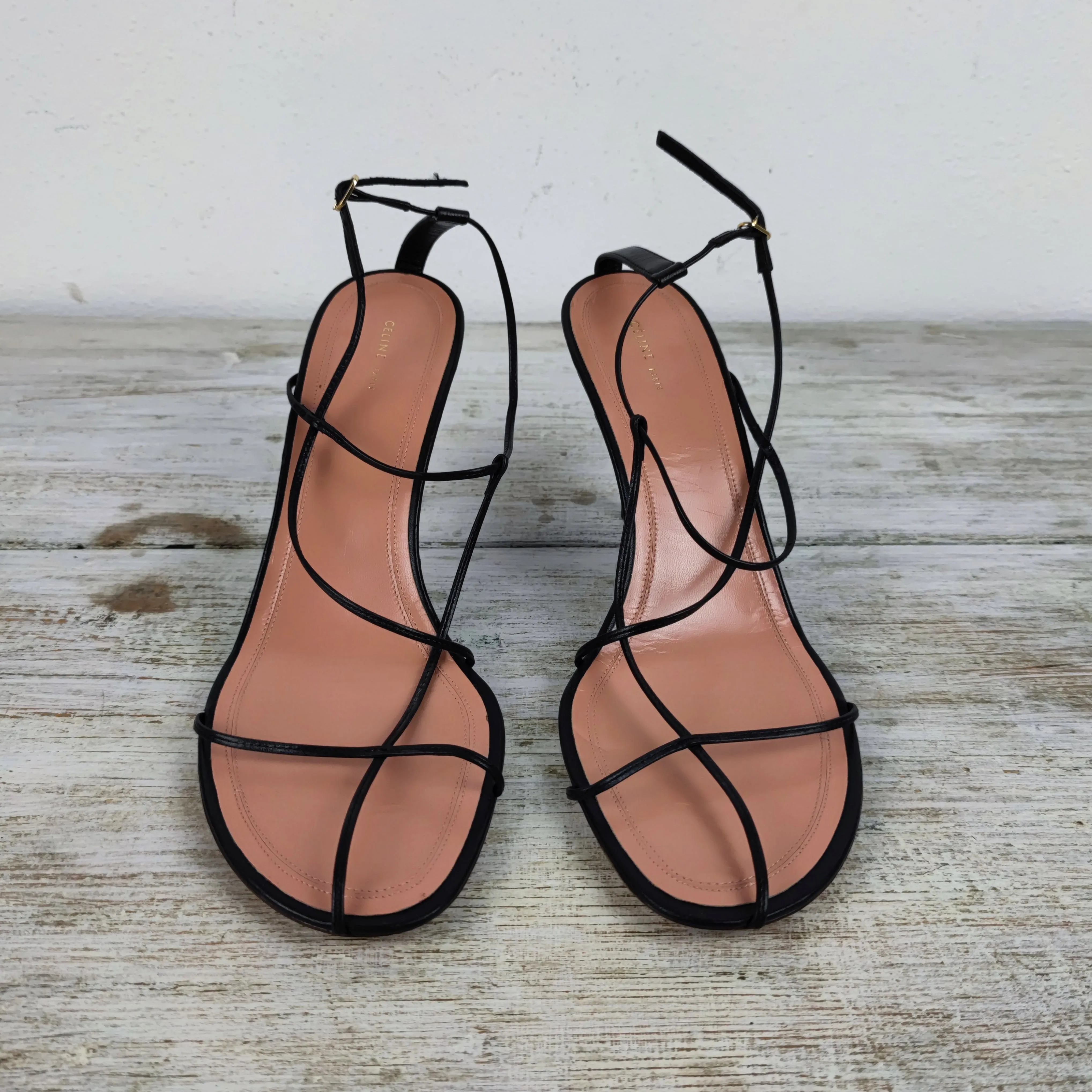 Celine  cage nude sandals