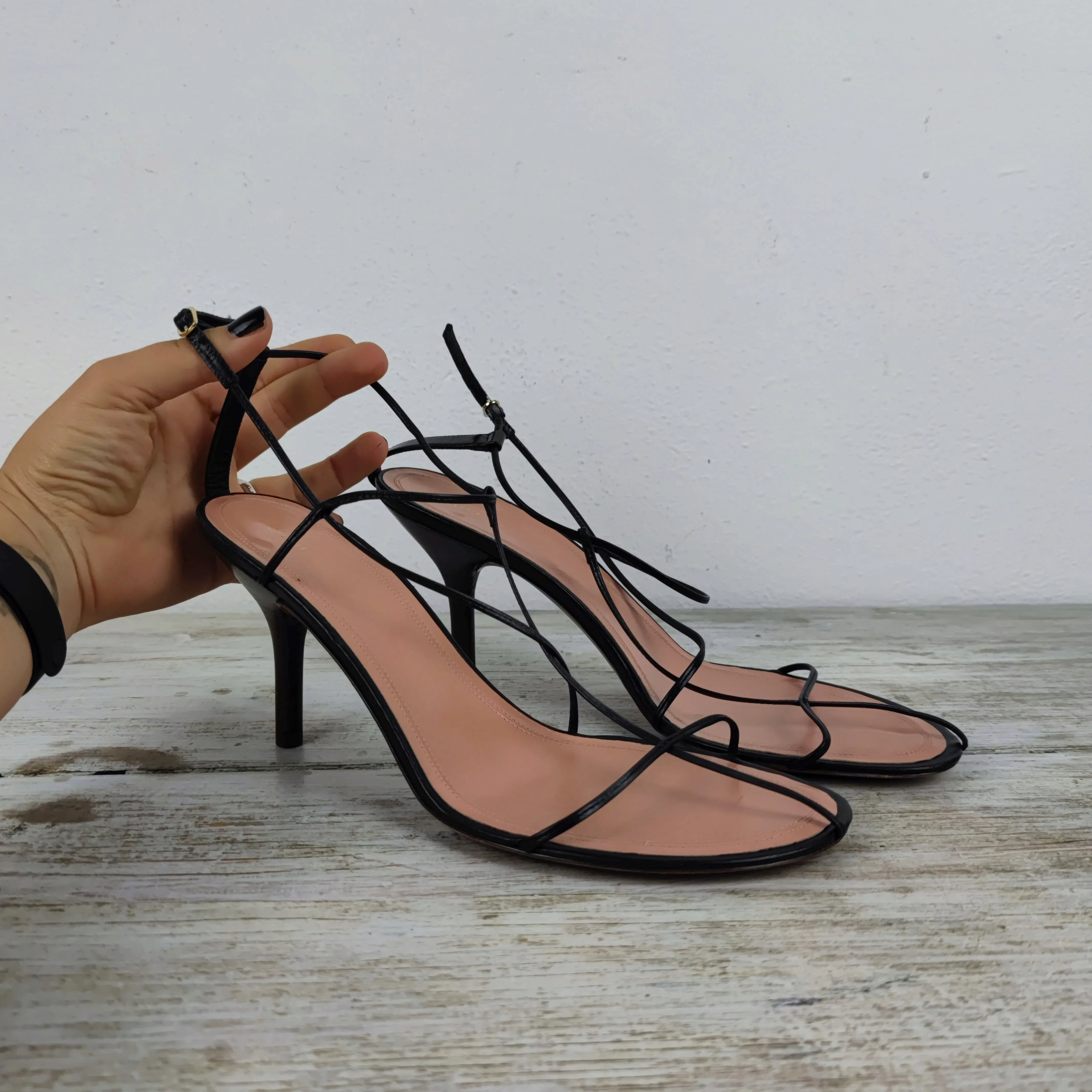 Celine  cage nude sandals