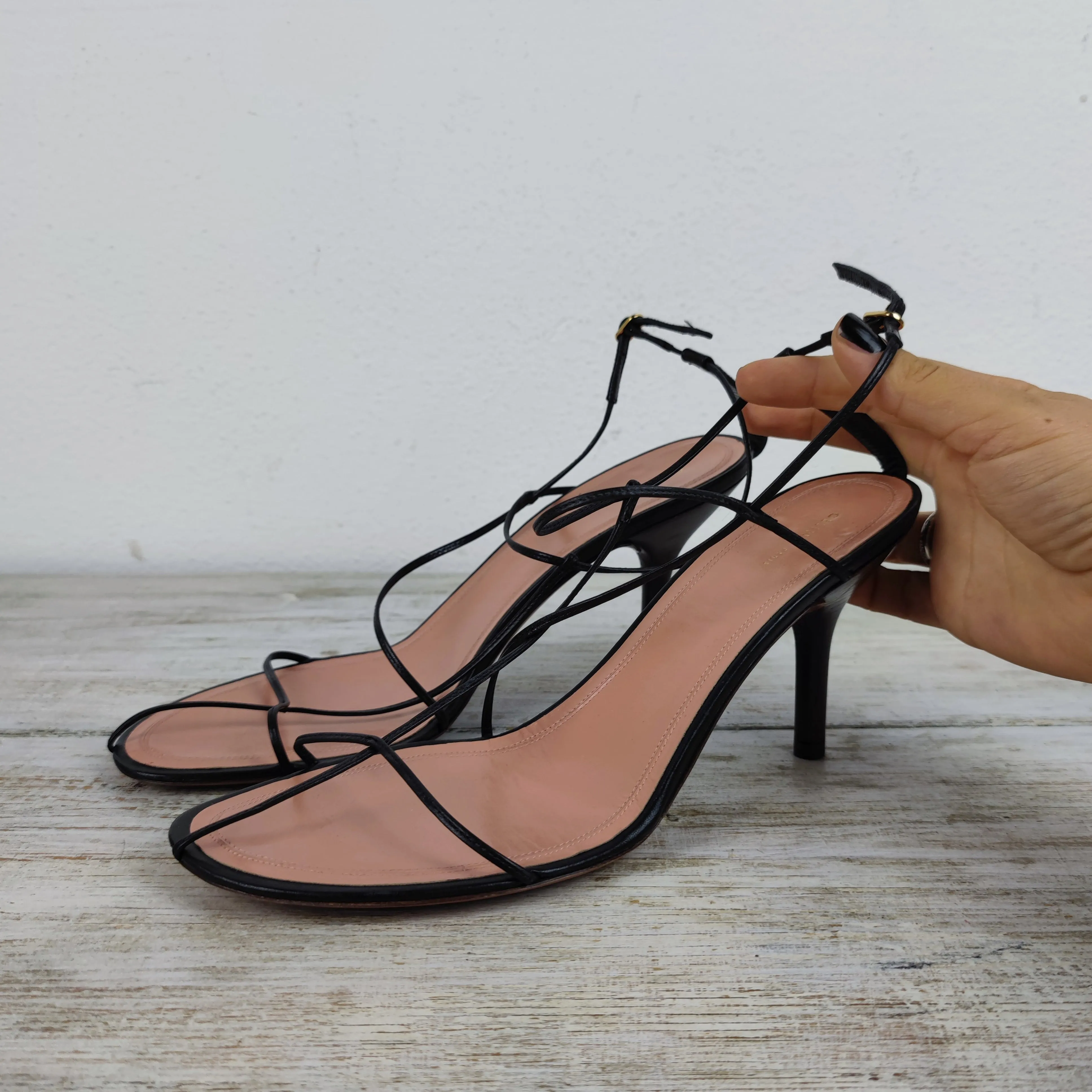 Celine  cage nude sandals