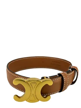 CELINE MEDIUM TRIOMPHE BELT Size 75