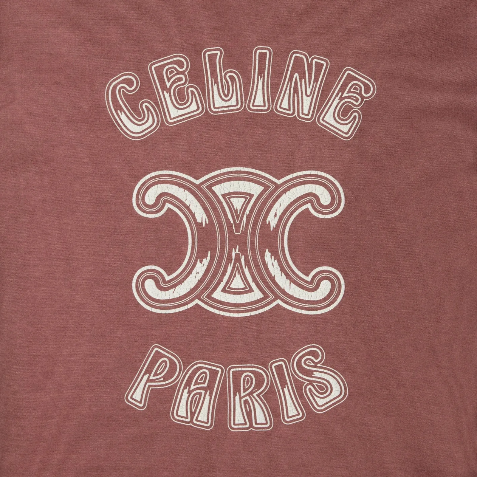 Celine Paris 70’s T-shirt In Cotton Jersey