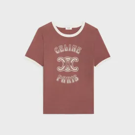 Celine Paris 70’s T-shirt In Cotton Jersey