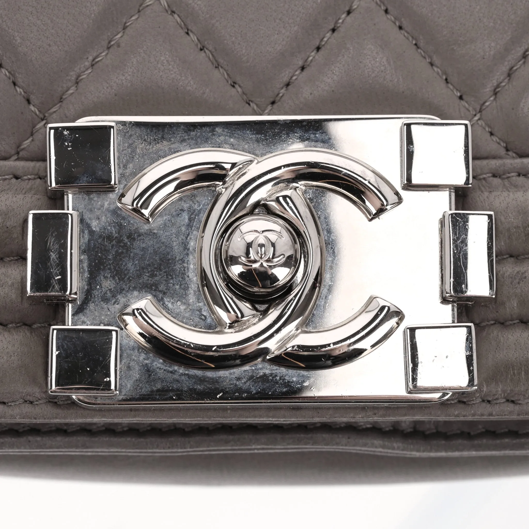 Chanel Ltd Edition Leather & Galuchat Stingray Boy Bag