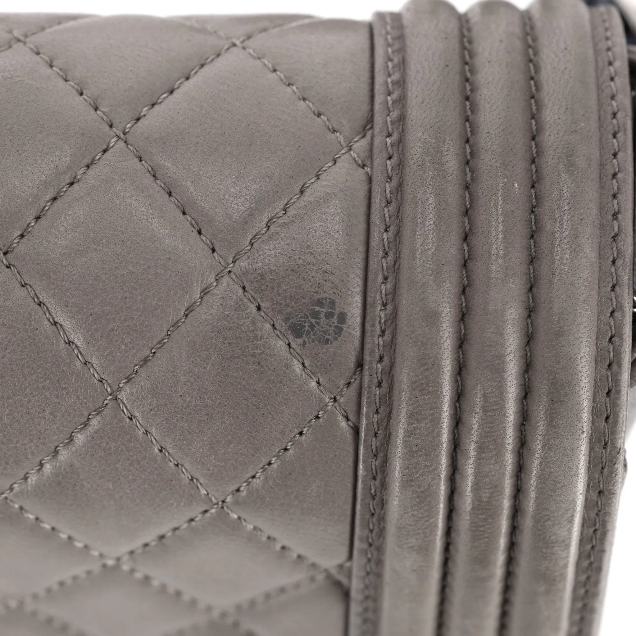 Chanel Ltd Edition Leather & Galuchat Stingray Boy Bag