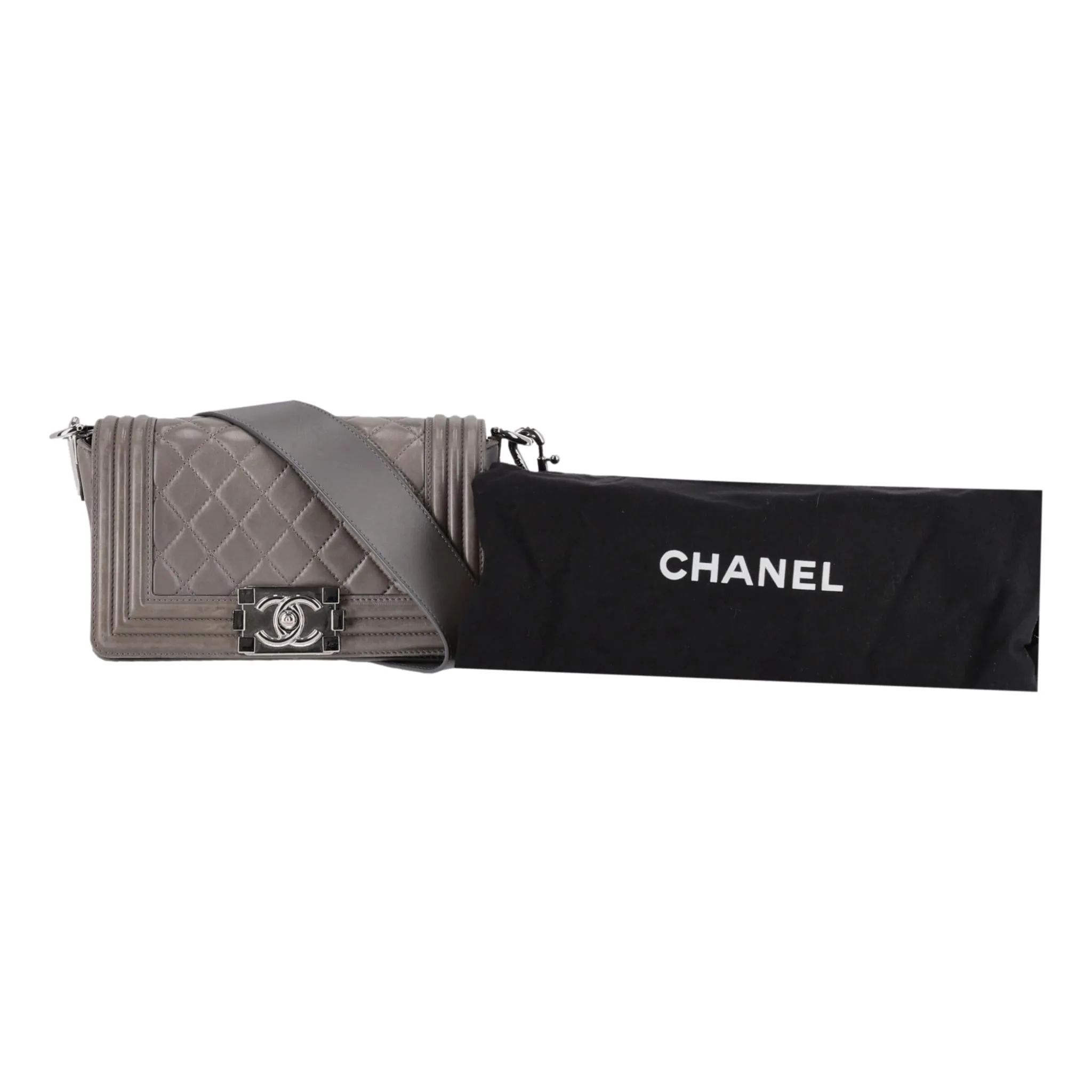 Chanel Ltd Edition Leather & Galuchat Stingray Boy Bag