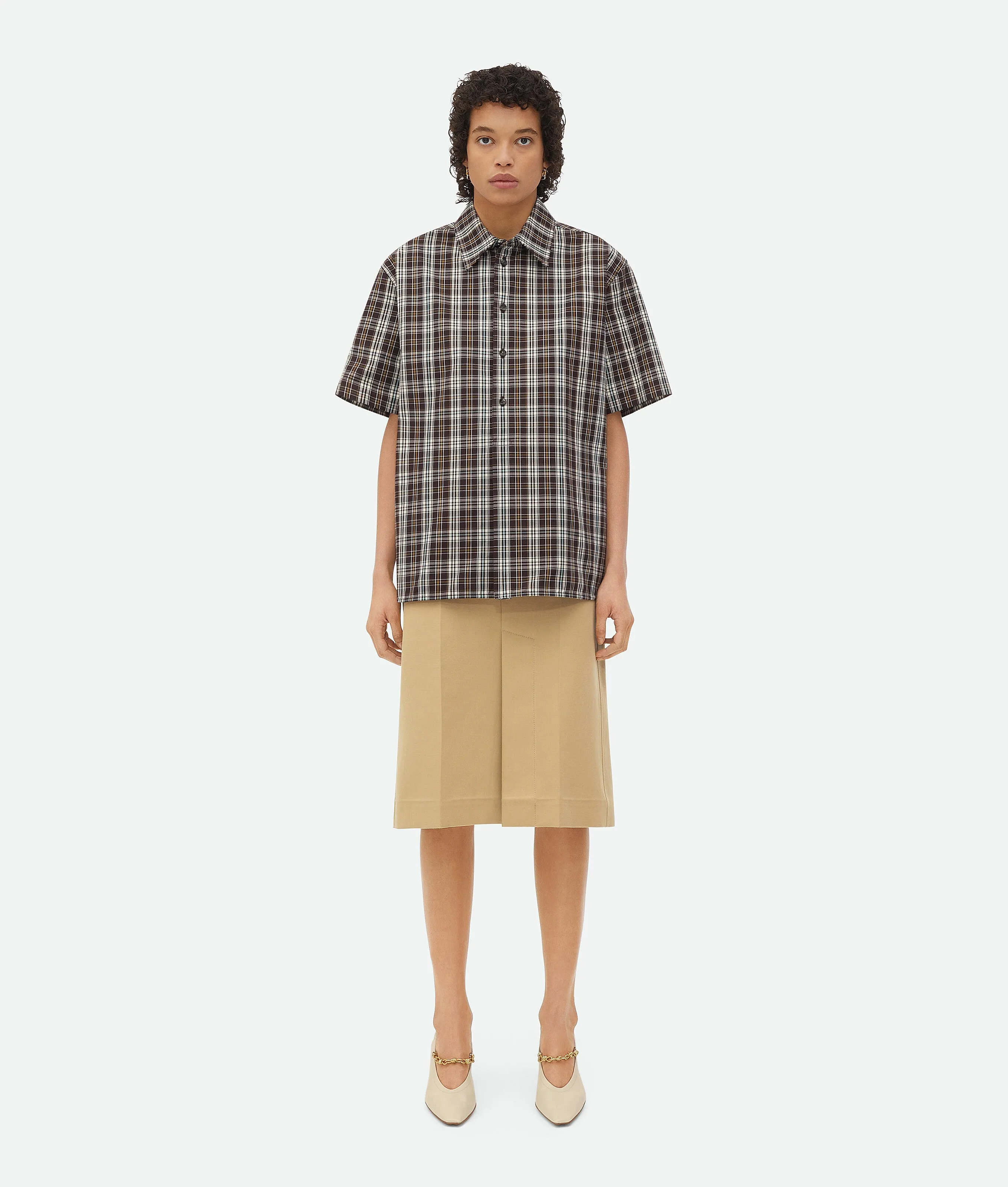 Checked Cotton Shirt