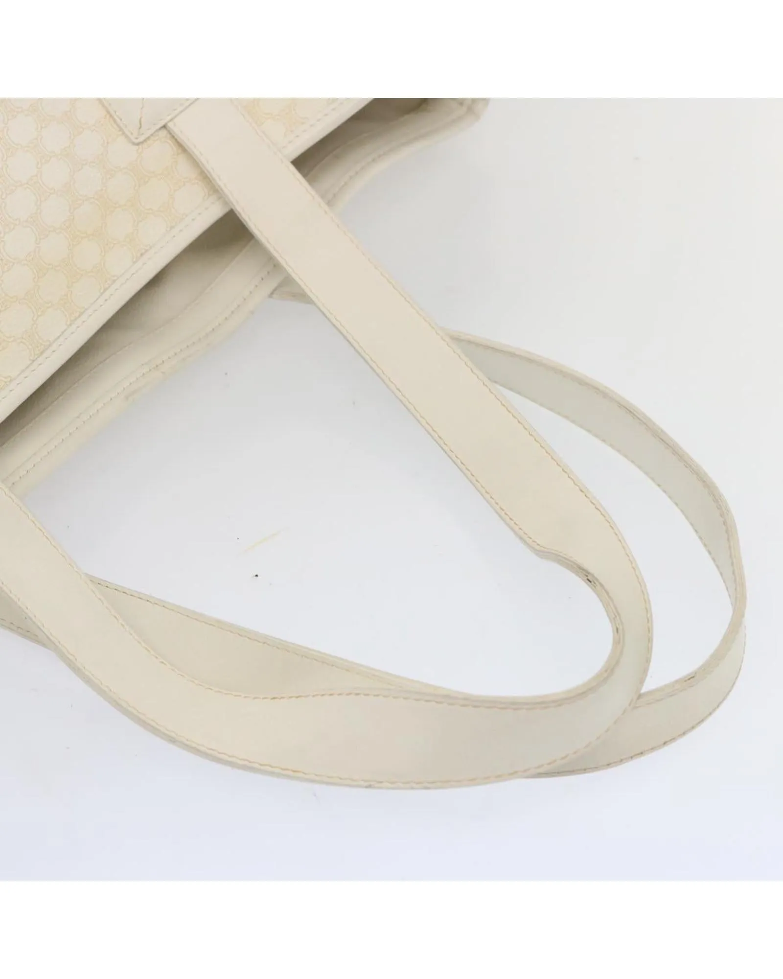 Classy Canvas Tote Bag with Authentic Celine Macadam Design