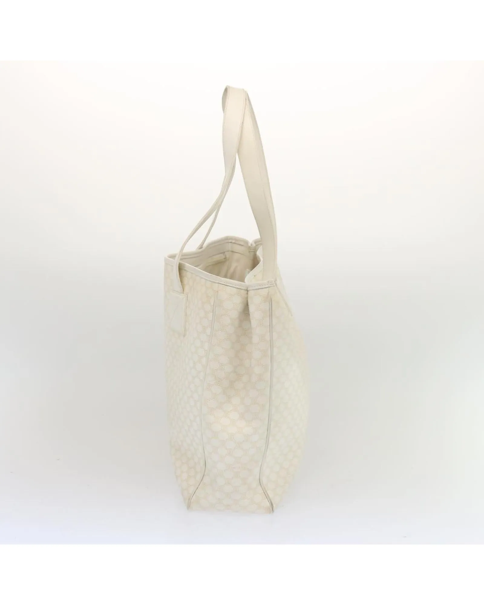 Classy Canvas Tote Bag with Authentic Celine Macadam Design