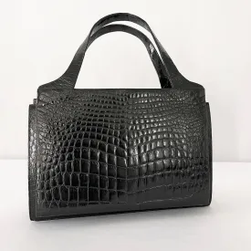 CROCODILE LEATHER VINTAGE BAG