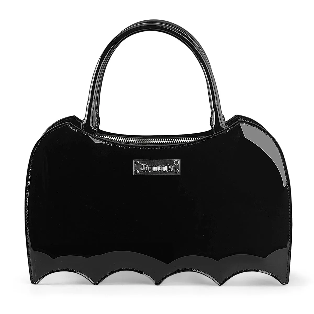 Demonia's Blk Patent bag