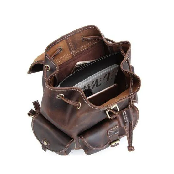 Denver Leather Backpack