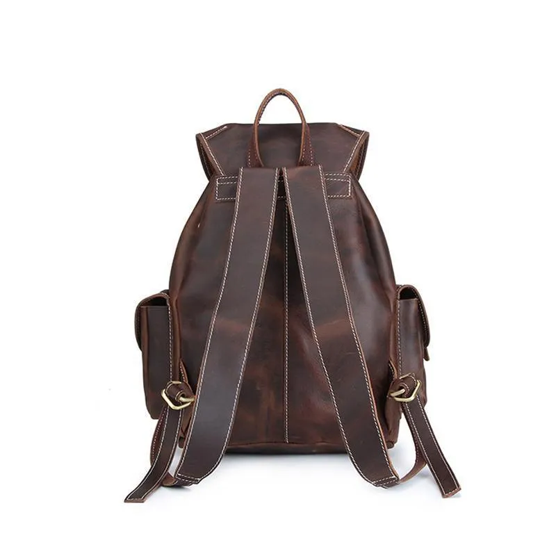 Denver Leather Backpack