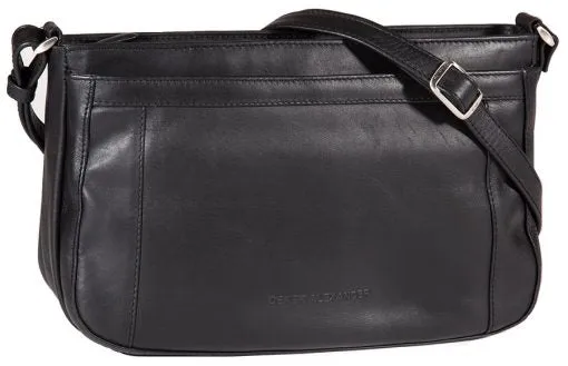 Derek Alexander Leather CIERRA Three Compartment Top Zip