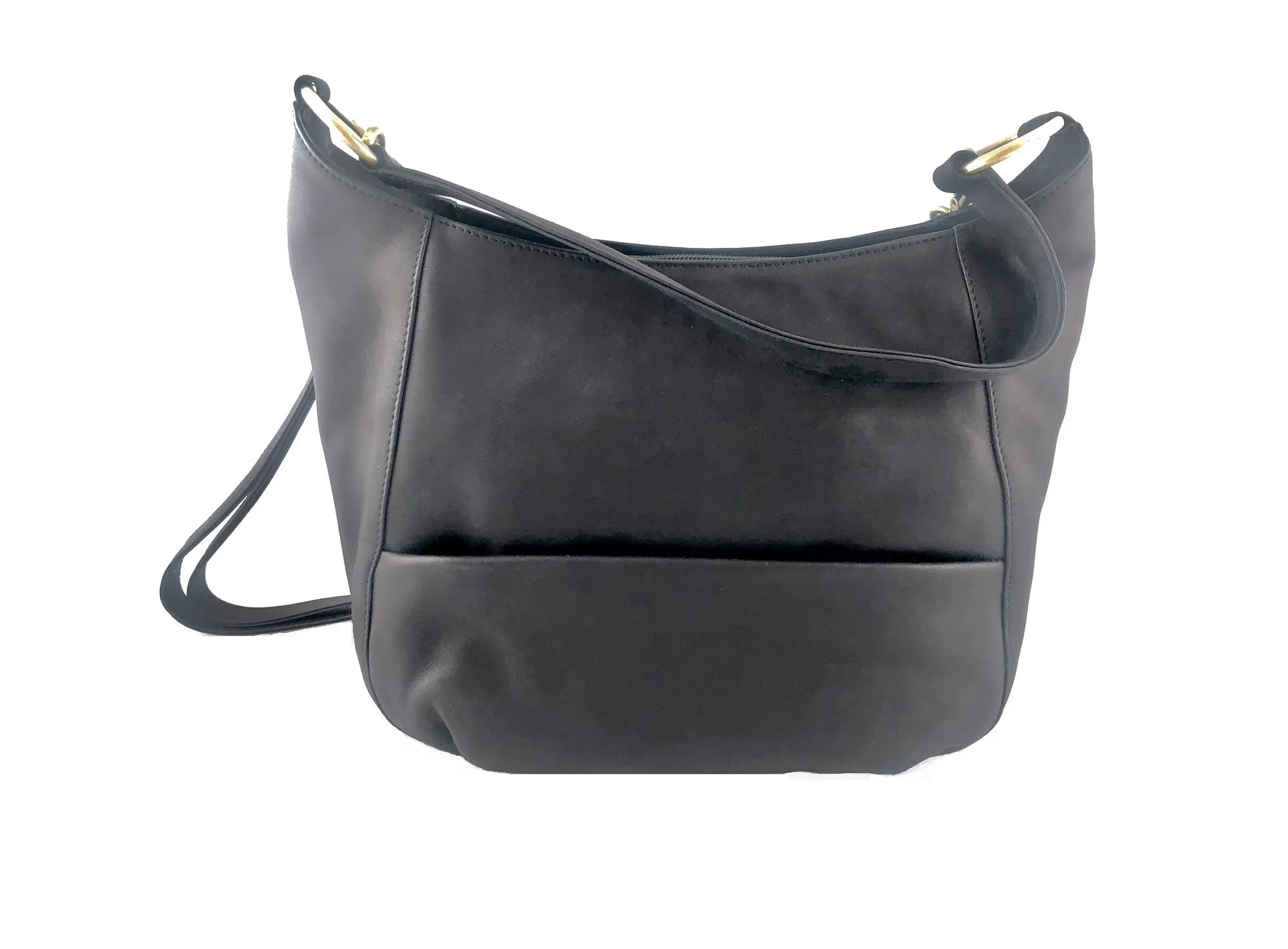 Derek Alexander Leather Ladies' FLASHBACK- SMALL HOBO W/REMOVABLE CROSS BODY STRAP