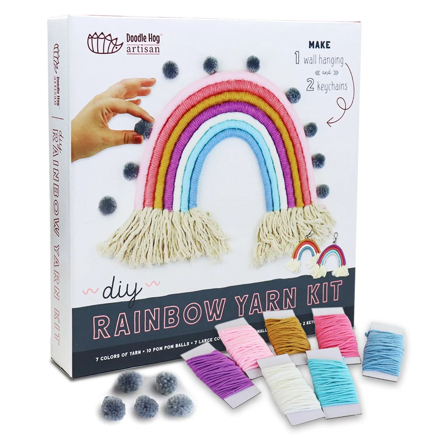 DIY Rainbow Yarn Kit