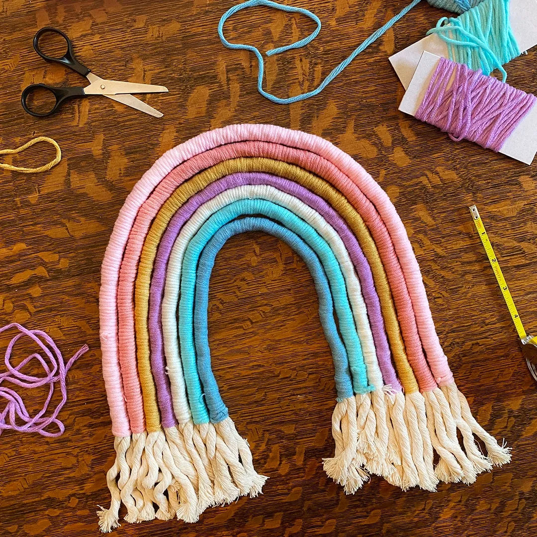 DIY Rainbow Yarn Kit